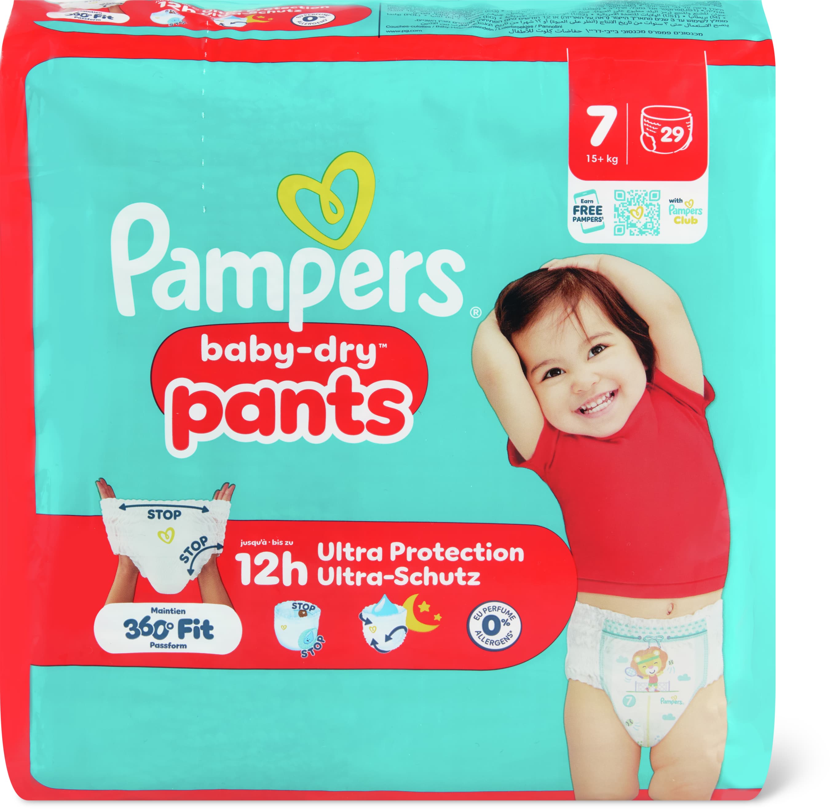 Pampers Pants Tg. 7, 15+ kg